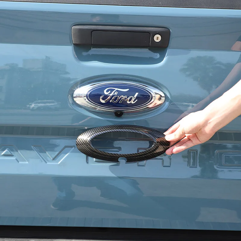 For Ford Maverick 2022 ABS Carbon Fiber/Matte Black Logo Decoration Ring Front And Rear Logo Cover Car Stickers Accessories
For Ford Maverick 2022 ABS Carbon Fiber/Matte Black Logo Decoration Ring Front And Rear Logo Cover Car Stickers Accessories