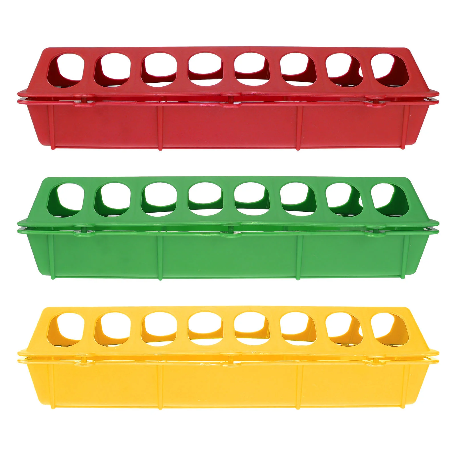 3 Pcs Pigeon Food Box Tray Feeder for Poultry Bird Bowl Parrot Small Trough Plastic
3 Pcs Pigeon Food Box Tray Feeder for Poultry Bird Bowl Parrot Small Trough Plastic