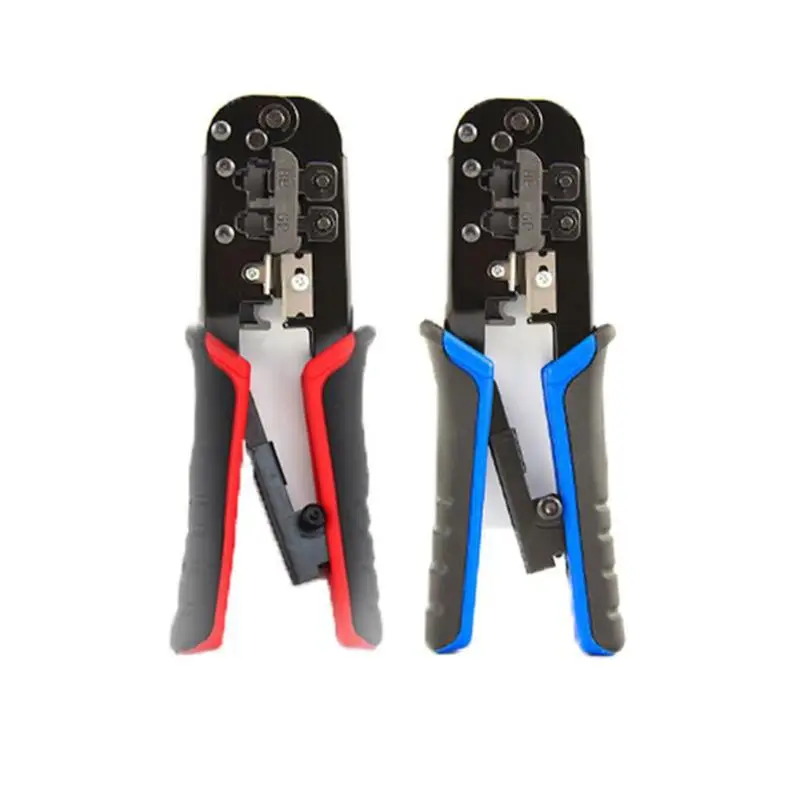 Multi-function Network Cable Terminal Crimping Tool RG45/11 Network Terminal Crimping Pliers For 4P 6P 8P RJ-11 RJ-22 RJ-45
Multi-function Network Cable Terminal Crimping Tool RG45/11 Network Terminal Crimping Pliers For 4P 6P 8P RJ-11 RJ-22 RJ-45
