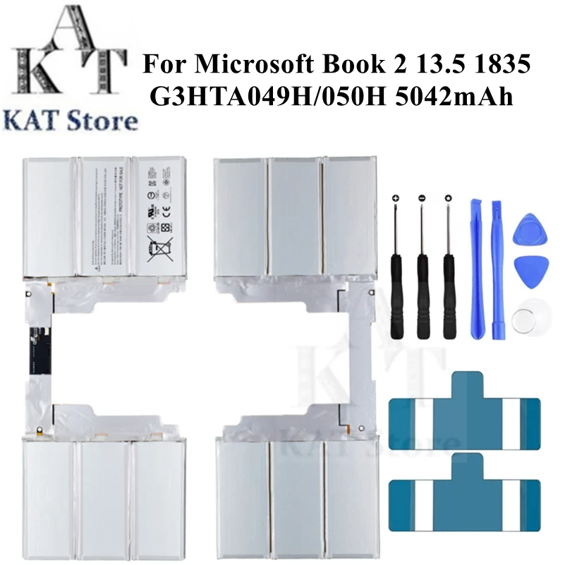 G3HTA049H 5042mAh Tablet Battery For Microsoft Surface Book 2 13.5 1835 Batteria Spare Part Replacement
G3HTA049H 5042mAh Tablet Battery For Microsoft Surface Book 2 13.5 1835 Batteria Spare Part Replacement