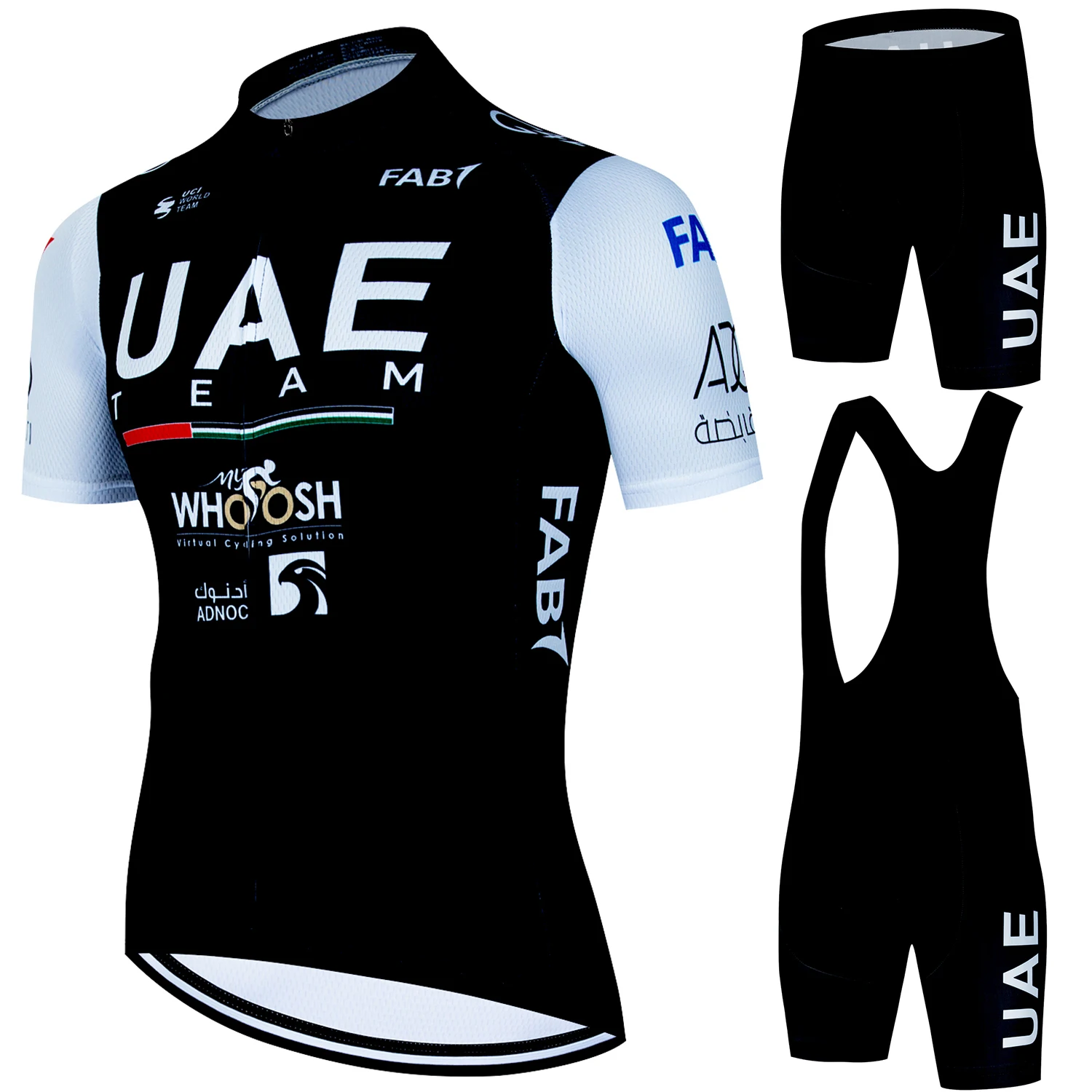 

UAE Jersey Cycling Summer Clothing 2024 Cycle Men's Mtb Pants Bib Gel for Bicycle Spring Uniform Man Bike Sports Set Shorts Suit