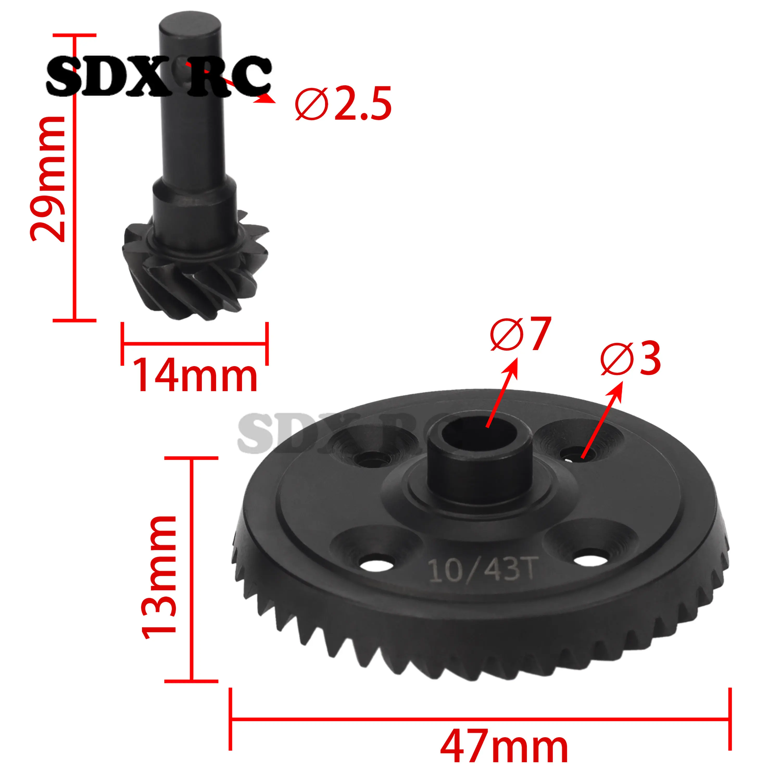 Гоночная стальная дифференциальная Шестерня Diff Gear 43T 10T, супер зубчатая коническая шестерня, спиральная Шестерня для 1/8 кувалы #9579
Гоночная стальная дифференциальная Шестерня Diff Gear 43T 10T, супер зубчатая коническая шестерня, спиральная Шестерня для 1/8 кувалы #9579