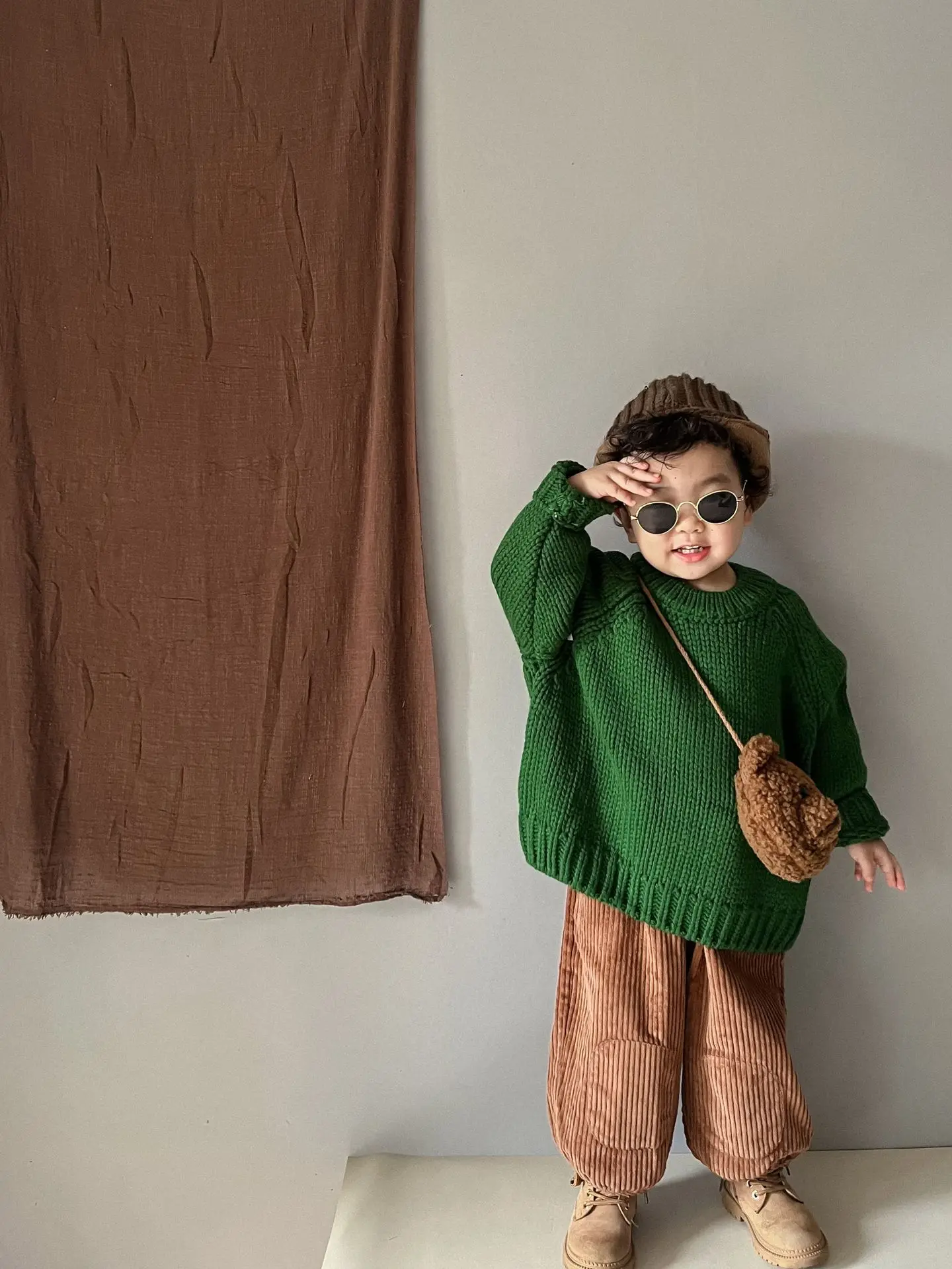 Детские свитера, зимняя одежда для маленьких девочек, свитер, одежда в Корейском стиле для девочек от 1 до 12 лет, детская одежда для мальчиков, детская трикотажная одежда
Детские свитера, зимняя одежда для маленьких девочек, свитер, одежда в Корейском стиле для девочек от 1 до 12 лет, детская одежда для мальчиков, детская трикотажная одежда