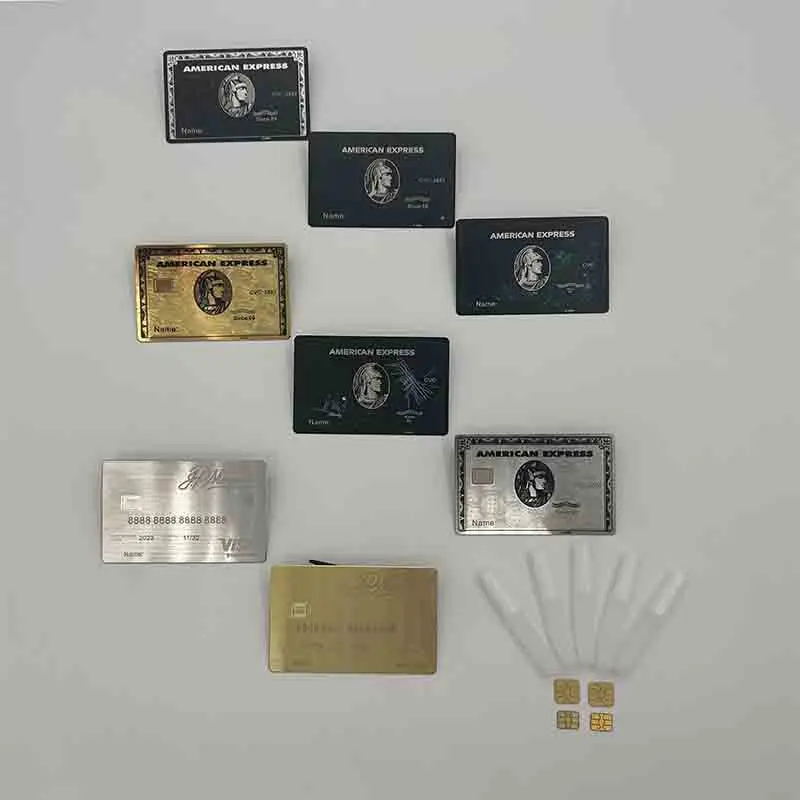 

4428 металлическая дебетовая карта 4442 4428 EMV чип чистые металлические визитные карточки из нержавеющей стали металлическая Кредитная карта с магнитной полосой