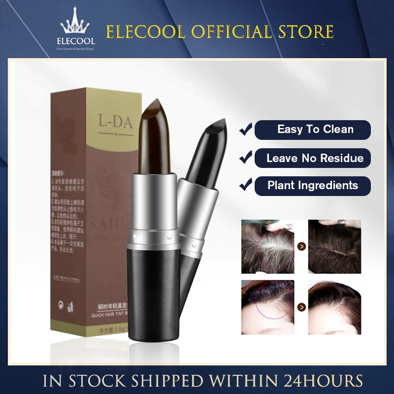 One-Time Hair dye Instant Gray Root Coverage Hair Color Modify Cream Stick Temporary Cover Up White Hair Colour Dye
One-Time Hair dye Instant Gray Root Coverage Hair Color Modify Cream Stick Temporary Cover Up White Hair Colour Dye