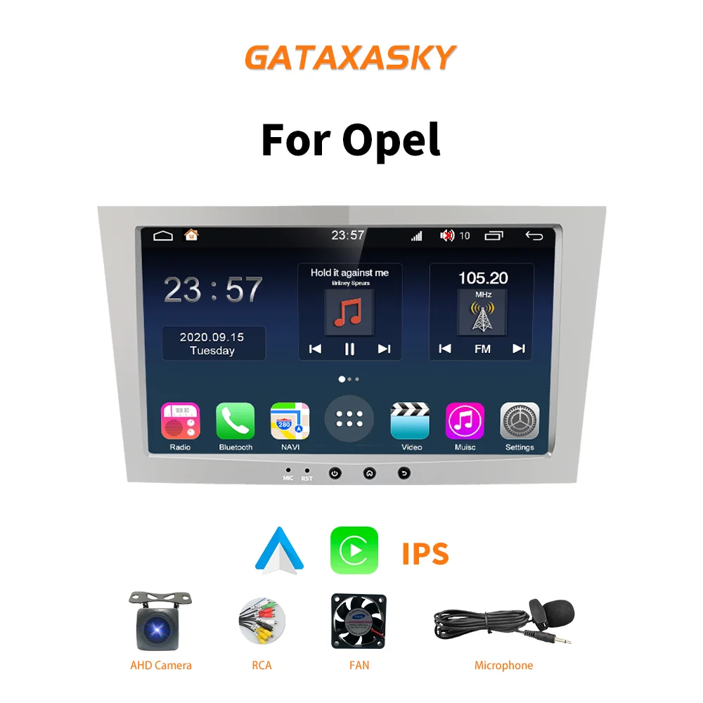 GATAXASKY 8" for Opel para Astra H J 2004 Vauxhall Meriva Vectra Antara Zafira Corsa Carplay Stereo Car Multimedia Android Radio
GATAXASKY 8" for Opel para Astra H J 2004 Vauxhall Meriva Vectra Antara Zafira Corsa Carplay Stereo Car Multimedia Android Radio
