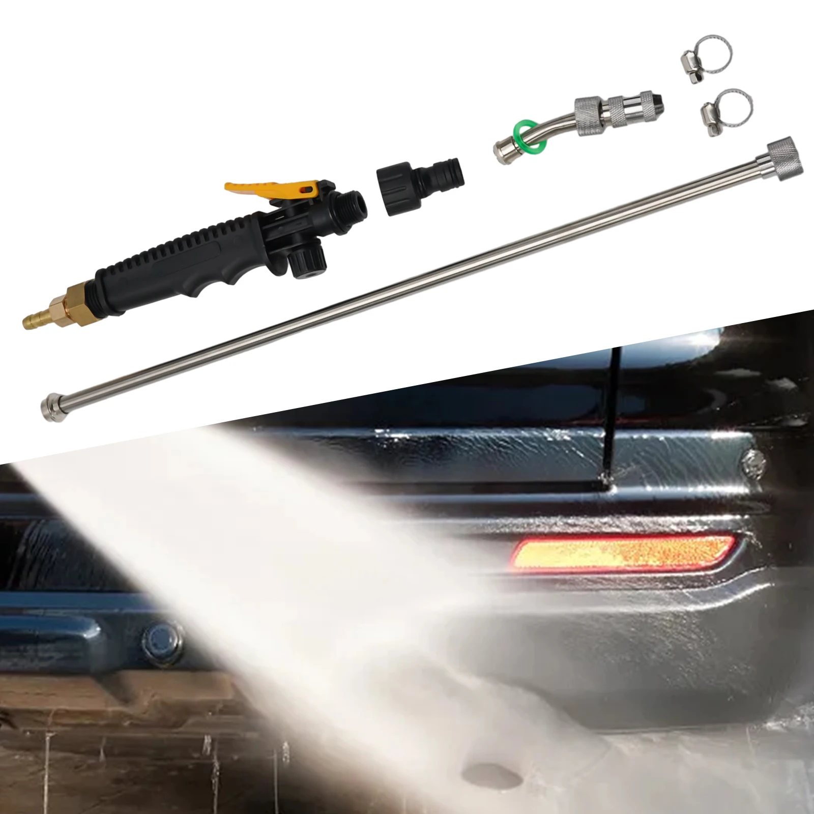 Nipple Connector Pressure Washer Universal Car Wash 29in Sprayer Wand 3/8\\\\\\\" Brass Barb Black Nipple Connector
Nipple Connector Pressure Washer Universal Car Wash 29in Sprayer Wand 3/8\\\\\\\" Brass Barb Black Nipple Connector