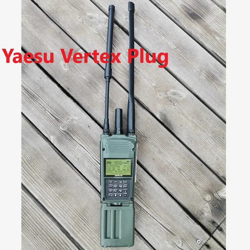 

TS TAC-SKY Militar Radio Yaesu Vertex Plug Dummy Virtual Box PRC 163 Radio Model for Yaesu VX-6R VX-7R