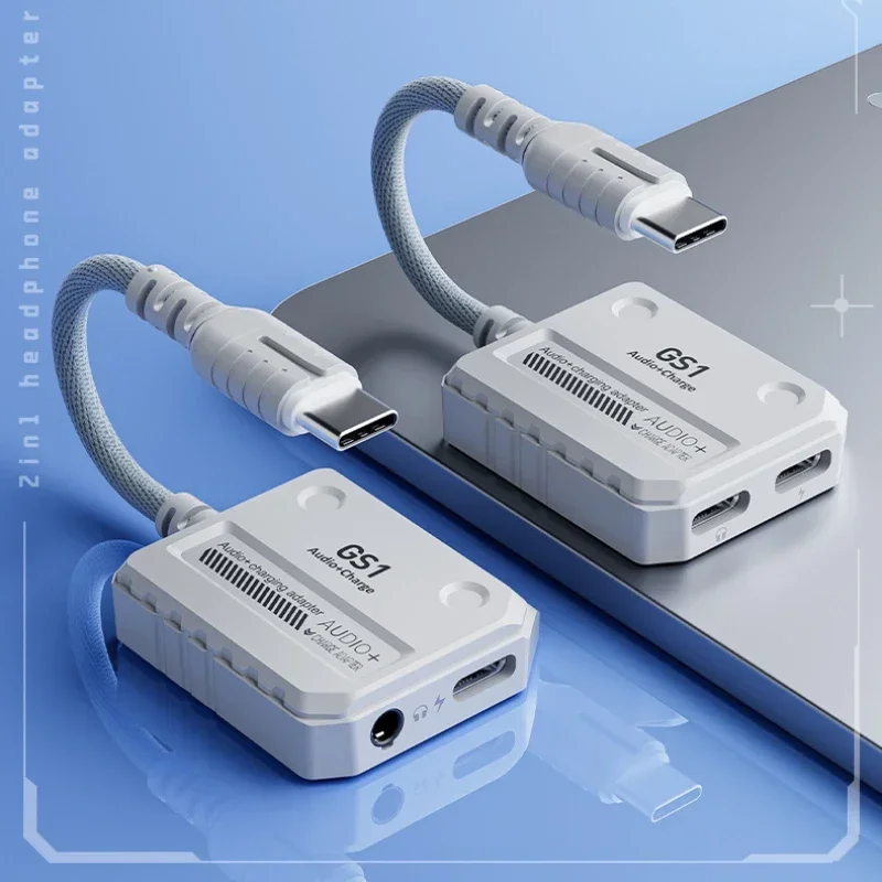 Новый преобразователь для наушников Plextone GS1 2 в 1 с интерфейсом Type-C, поддержка быстрой зарядки 60 Вт, 3D стерео звуковые благословения, адаптеры
Новый преобразователь для наушников Plextone GS1 2 в 1 с интерфейсом Type-C, поддержка быстрой зарядки 60 Вт, 3D стерео звуковые благословения, адаптеры