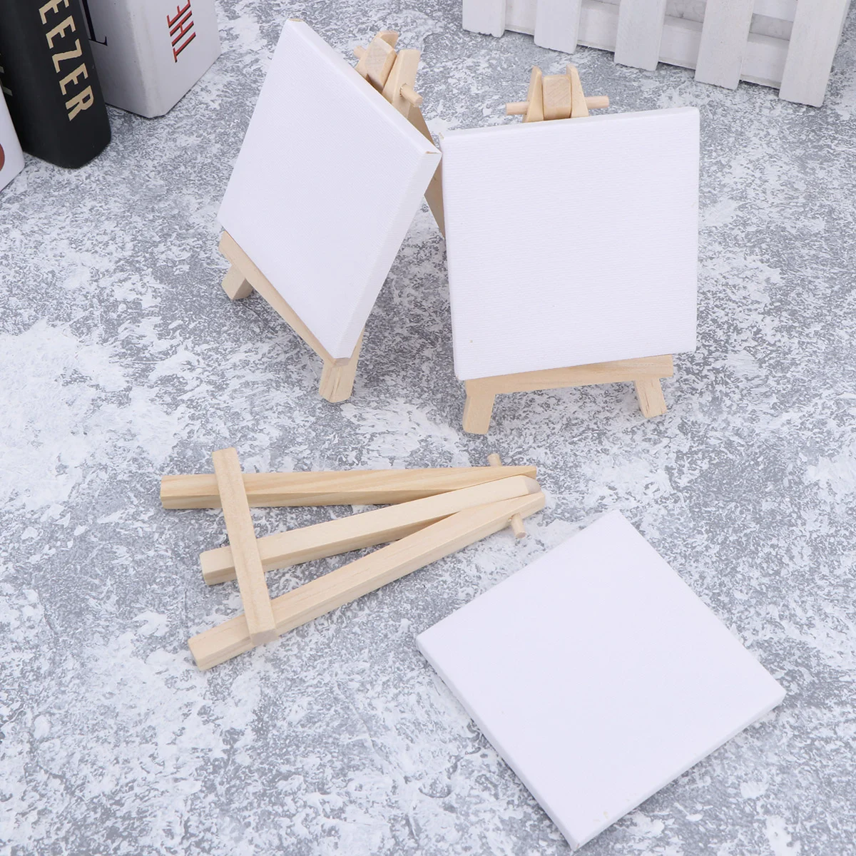 Mini Canvas Panel Wooden Easel Sketchpad Settings For Painting Craft Drawing Decoration Gift And Kids' Learning Education
Mini Canvas Panel Wooden Easel Sketchpad Settings For Painting Craft Drawing Decoration Gift And Kids' Learning Education