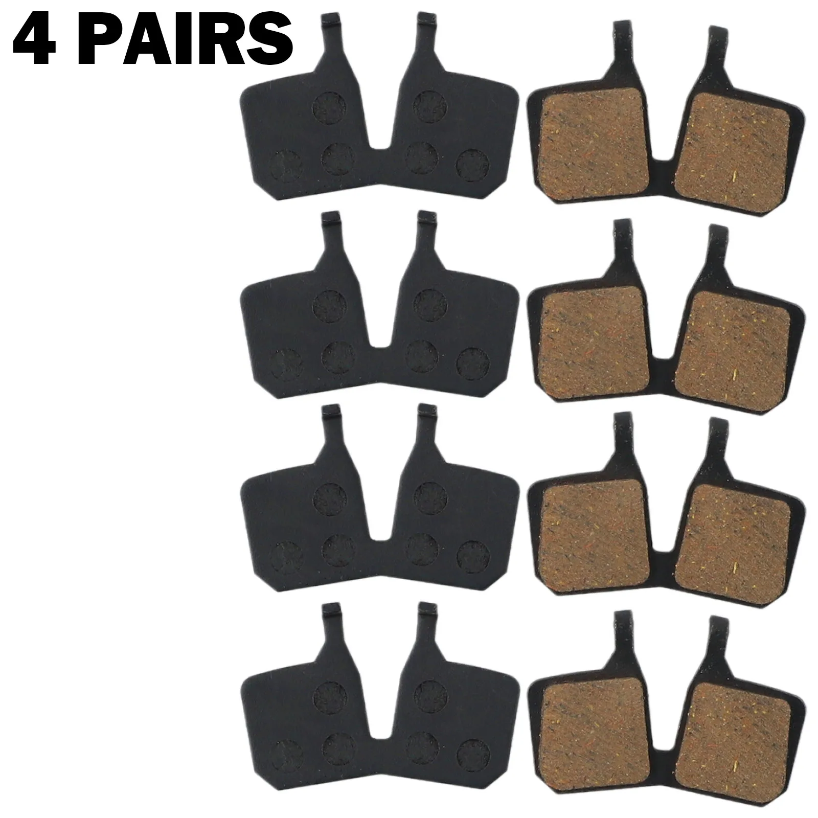 

4 Pairs MTB Mountain Bike Bicycle Disc Brake Pads For Mt5 Mt7 Semi-metal Mountain Road Bike Hydraulic Disc Brake Pads