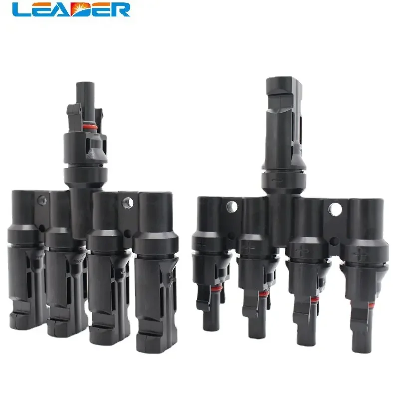 LEADER SOLAR Wholesale PV Solar Panel T Branch 4 In 1 Connector TUV Connector Male and Female Solar Pv Connector
LEADER SOLAR Wholesale PV Solar Panel T Branch 4 In 1 Connector TUV Connector Male and Female Solar Pv Connector