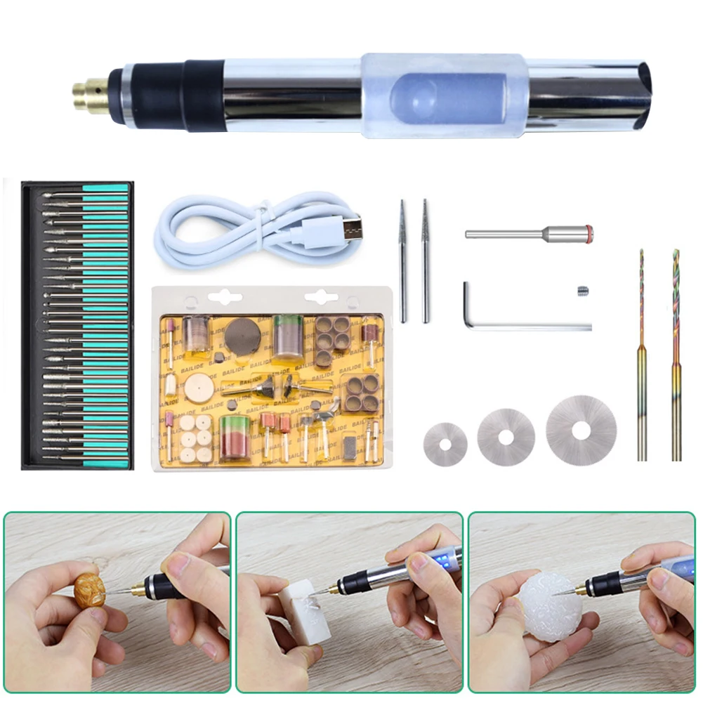 USB Mini Cordless Drill Pen Rechargeable Wireless Engraving Pen With LED Rotary Tool Dremel Electric Drill Grinding Accessories
USB Mini Cordless Drill Pen Rechargeable Wireless Engraving Pen With LED Rotary Tool Dremel Electric Drill Grinding Accessories