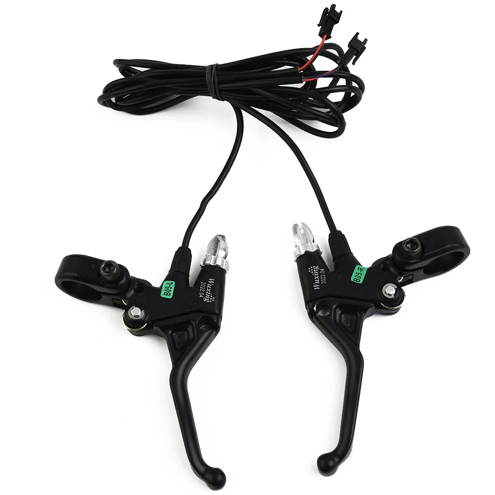 E-bike Brake Lever Electric Bicycle JST-SM 2-pin Male 1 Pair Aluminum Black Cycling Hot Practical High Quality
E-bike Brake Lever Electric Bicycle JST-SM 2-pin Male 1 Pair Aluminum Black Cycling Hot Practical High Quality