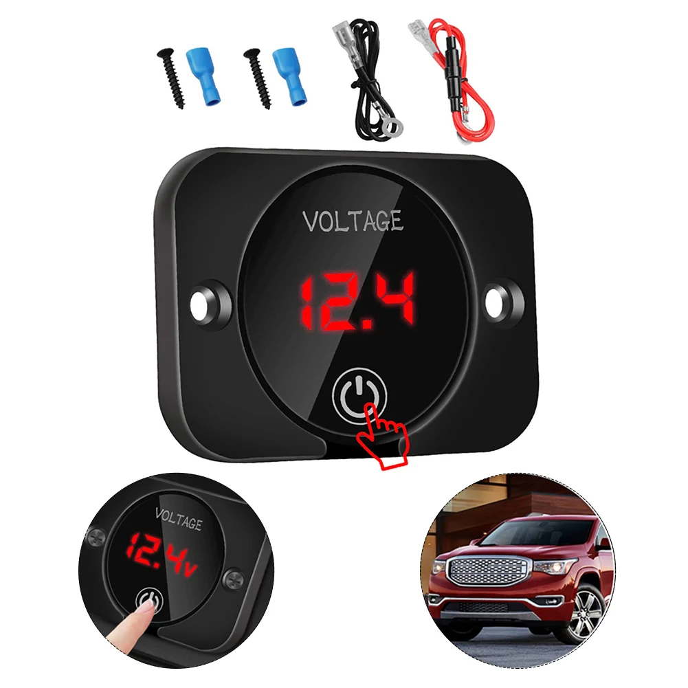 1set Car Motorcycle 12V-24V LED Panel Digital Voltage Volt Red Meter Display Touchscreen With A Green LED Indicator
1set Car Motorcycle 12V-24V LED Panel Digital Voltage Volt Red Meter Display Touchscreen With A Green LED Indicator