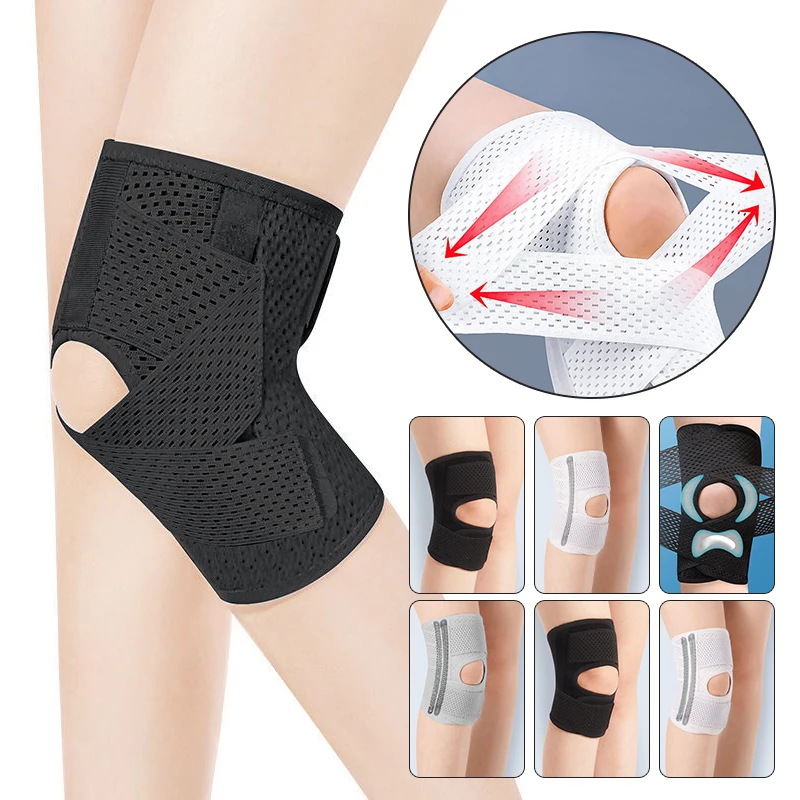 

Widened Thickened Kneepad Elastic Bandage Pressurized Knee Pads Support Protector Sport Running Arthritis Muscle Joint Brace
