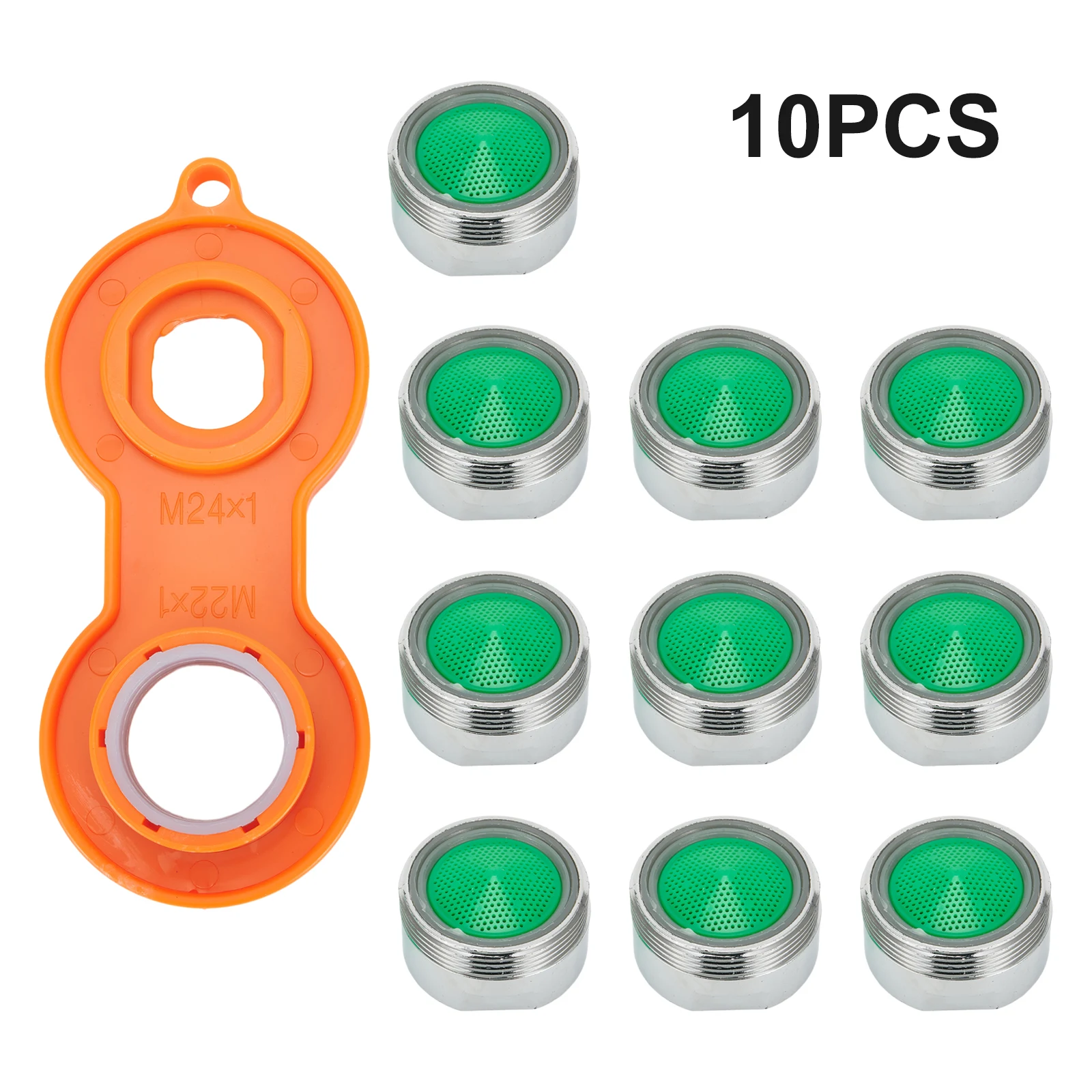 10pcs 24mm ABS Faucet Aerator M20/M22/M24/M28 For Kitchen Home-Cleaning Water Quality Filtering Sediment Shower Bathtub Parts
10pcs 24mm ABS Faucet Aerator M20/M22/M24/M28 For Kitchen Home-Cleaning Water Quality Filtering Sediment Shower Bathtub Parts