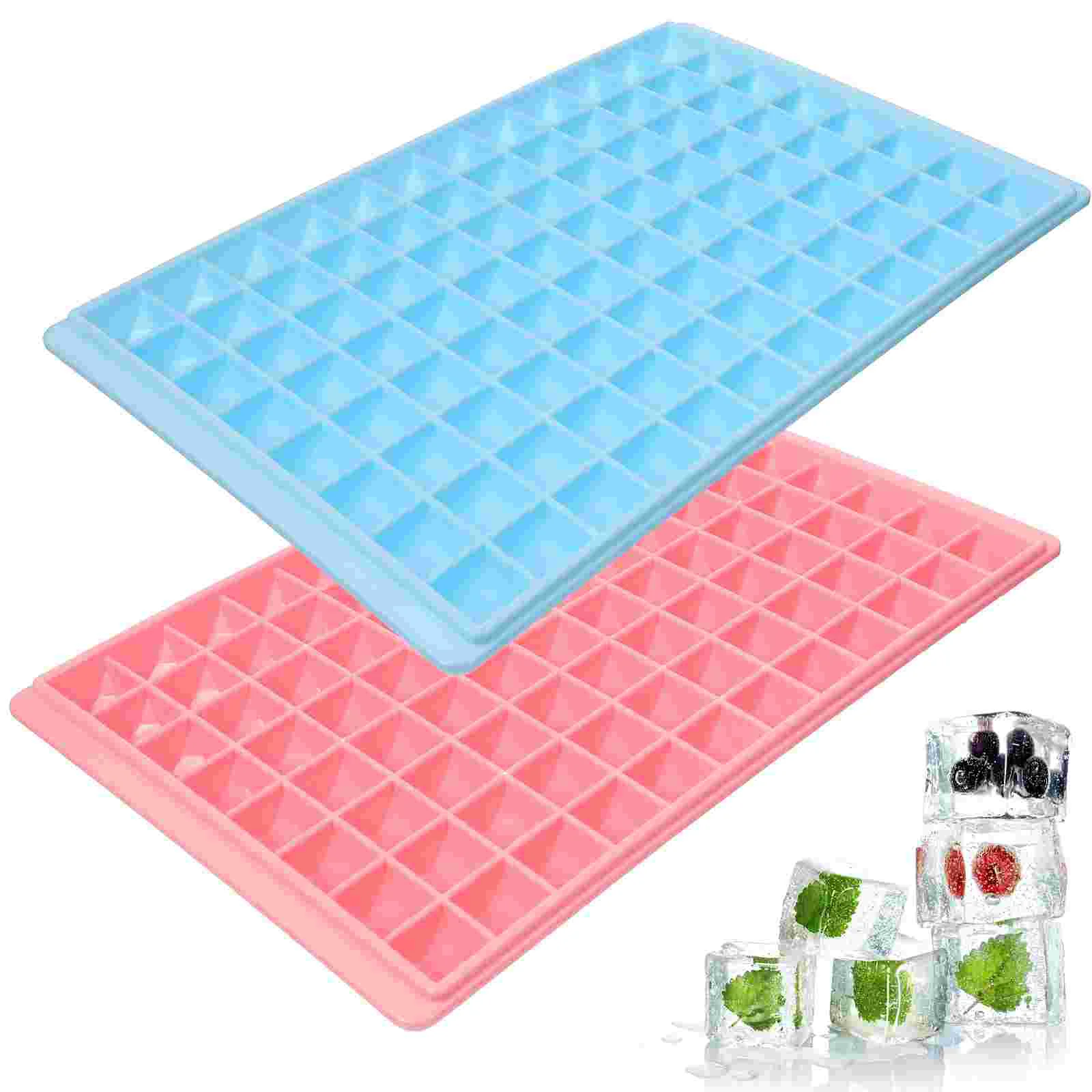 2pcs 96 Cavities Diamond Shape Ice Cube Trays Plastic Ice Box Easy-release Ice Making Mold Kitchen Accessories (Random Color)
2pcs 96 Cavities Diamond Shape Ice Cube Trays Plastic Ice Box Easy-release Ice Making Mold Kitchen Accessories (Random Color)