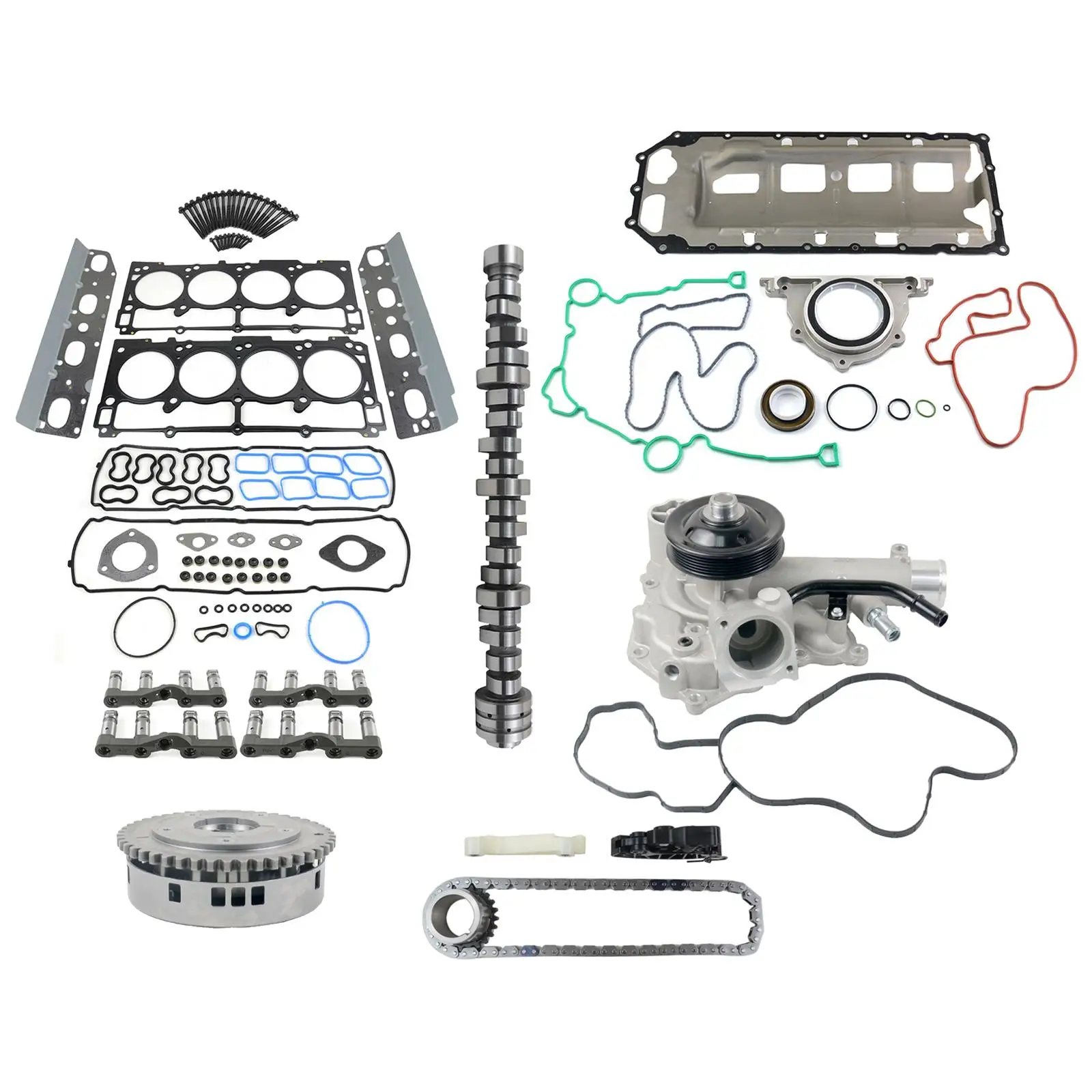 AP01 MDS Lifters Timing Camshaft Gaskets Pump Kit For Ram Chrysler 5.7L Hemi Engine 53021726AE 53021726AD 2009-2015
AP01 MDS Lifters Timing Camshaft Gaskets Pump Kit For Ram Chrysler 5.7L Hemi Engine 53021726AE 53021726AD 2009-2015