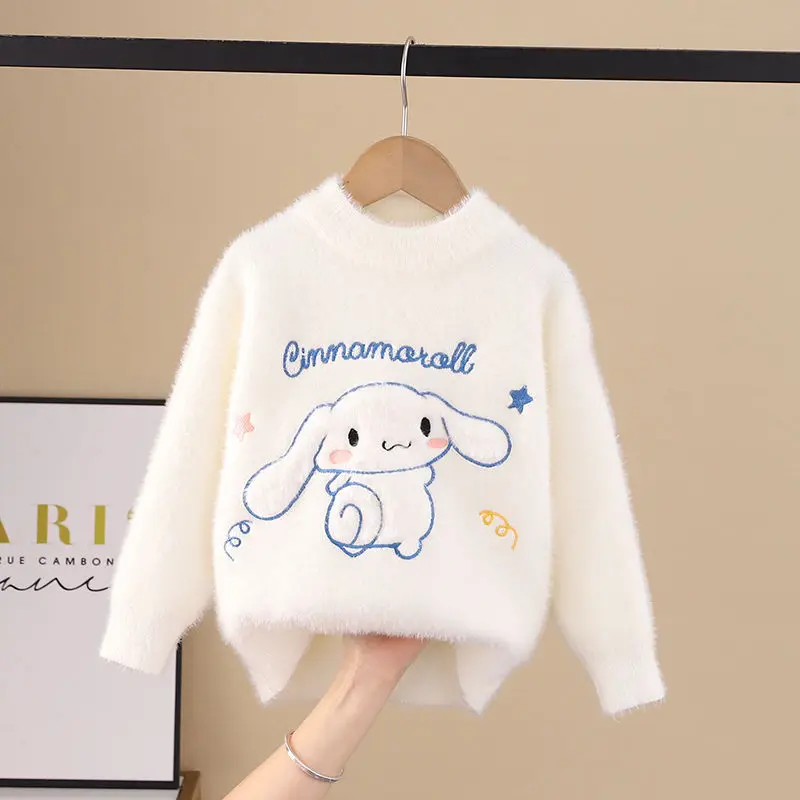 Cute Sanrio Sweater Cinnamoroll Accessories Kawaii Cartoon Anime Autumn Winter Thickening Warm Knit Sweater Toy for Girls Gifts
Cute Sanrio Sweater Cinnamoroll Accessories Kawaii Cartoon Anime Autumn Winter Thickening Warm Knit Sweater Toy for Girls Gifts