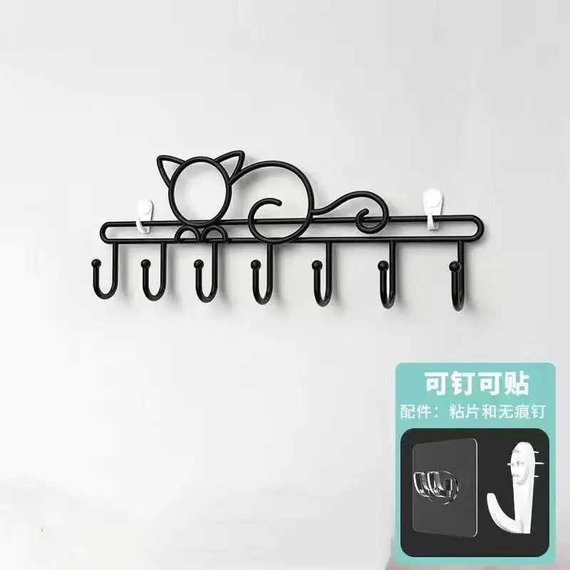 Hook rack on the wall behind the door, storage artifacts, universal kitchen, bathroom, bedroom, dormitory storage, scarves
Hook rack on the wall behind the door, storage artifacts, universal kitchen, bathroom, bedroom, dormitory storage, scarves