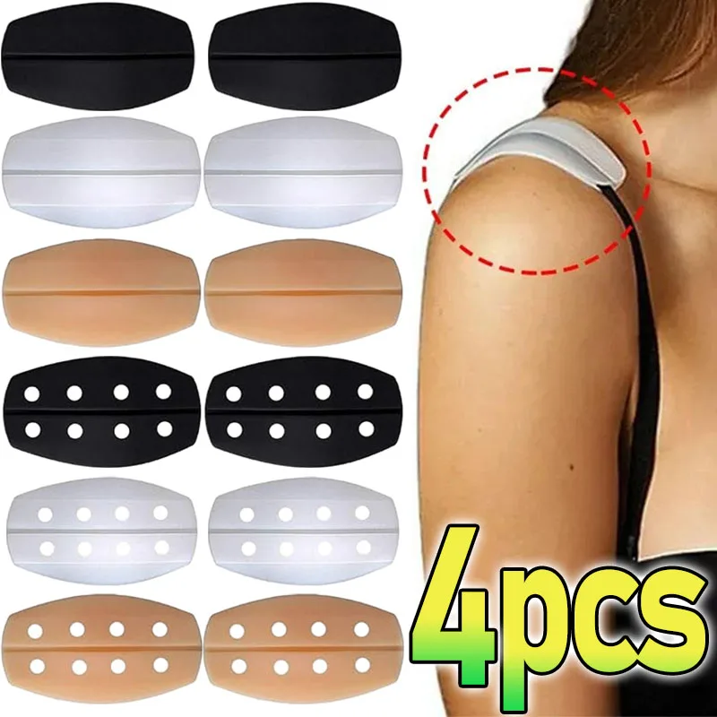 2/4pcs Bra Straps Anti-Slip Pads Silicone Underwear Soft Shoulder Pad Lingerie Belts Holder Cushions Women Intimate Accessories
2/4pcs Bra Straps Anti-Slip Pads Silicone Underwear Soft Shoulder Pad Lingerie Belts Holder Cushions Women Intimate Accessories