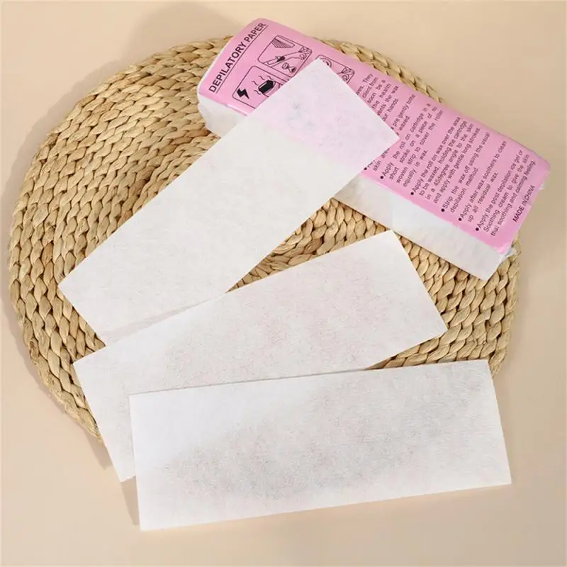 

Professional Hair Removal Waxing Strips Non-woven Fabric Waxing Papers Depilatory Beauty Tool for Leg Hairs Removal