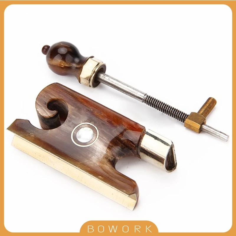 4/4 Violin Bow Snail Type Frog Bull Horn Material Paris Eye Frog For Violin Bow Maker / Bow Repair With Baroque Screw Endpin
4/4 Violin Bow Snail Type Frog Bull Horn Material Paris Eye Frog For Violin Bow Maker / Bow Repair With Baroque Screw Endpin