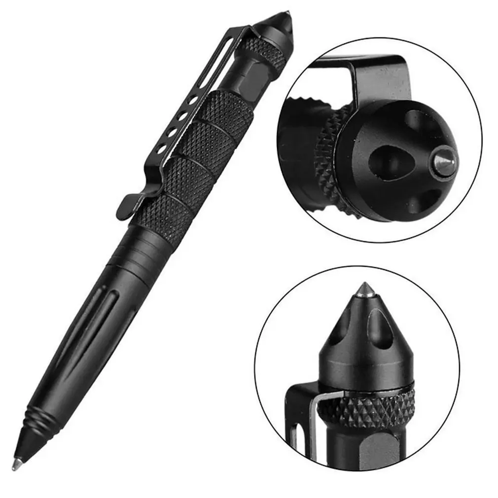 New Self-defense Tactical Pen Compact Size Self Defense Tungsten Steel Emergency Glass Breaker Alloy Pen Security Survival Tool
New Self-defense Tactical Pen Compact Size Self Defense Tungsten Steel Emergency Glass Breaker Alloy Pen Security Survival Tool