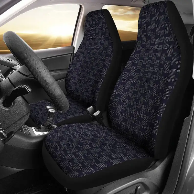 Navy Classy Pattern Car Seat Covers Pair, 2 Front Seat Covers, Car Seat Protector, Car Accessories
Navy Classy Pattern Car Seat Covers Pair, 2 Front Seat Covers, Car Seat Protector, Car Accessories