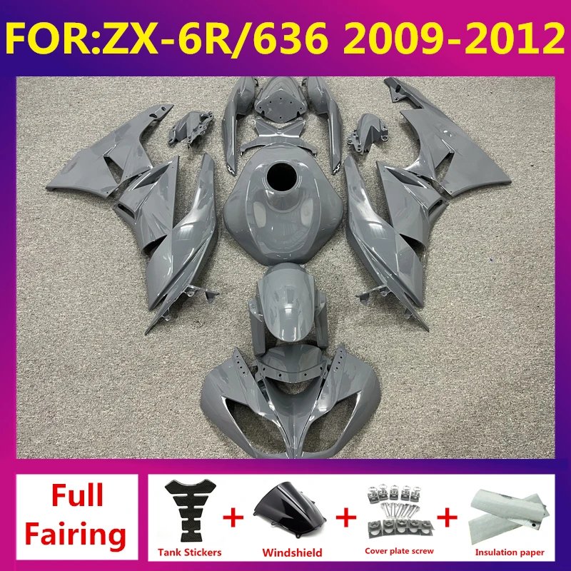 New ABS Motorcycle Fairing kit Fit For kawasaki ZX6R 636 ZX-6R 2009 2010 2011 2012 full fairings kits bodywork zxmt set grey
New ABS Motorcycle Fairing kit Fit For kawasaki ZX6R 636 ZX-6R 2009 2010 2011 2012 full fairings kits bodywork zxmt set grey