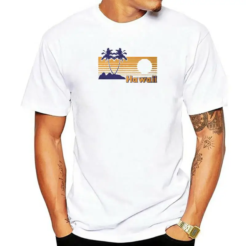 

Персонализированные модные короткие футболки с круглым вырезом, мужские Гавайские винтажные сувенирные футболки в стиле, мужские футболки EEXEBVUM