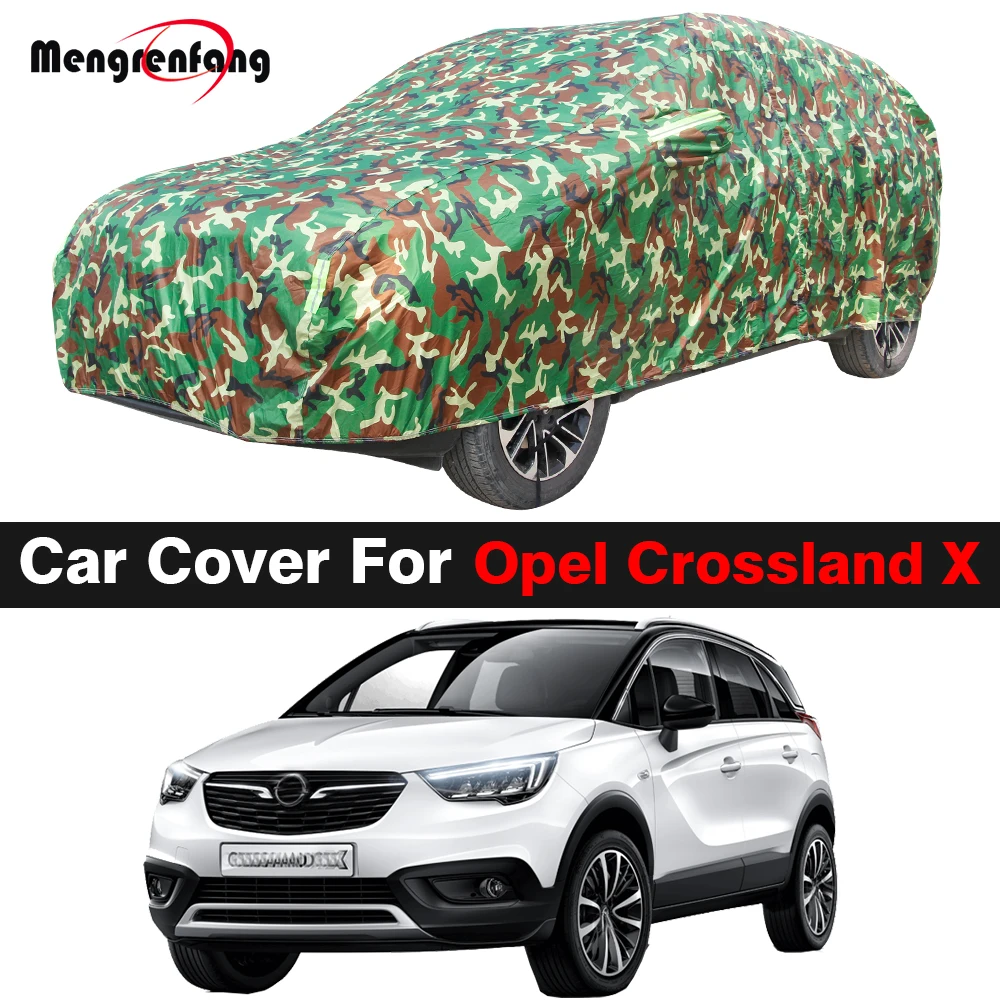 Full Camouflage Car Cover For Opel Crossland X 2017-2023 Anti-UV Sun Shade Snow Rain Wind Protection Waterproof SUV Cover
Full Camouflage Car Cover For Opel Crossland X 2017-2023 Anti-UV Sun Shade Snow Rain Wind Protection Waterproof SUV Cover