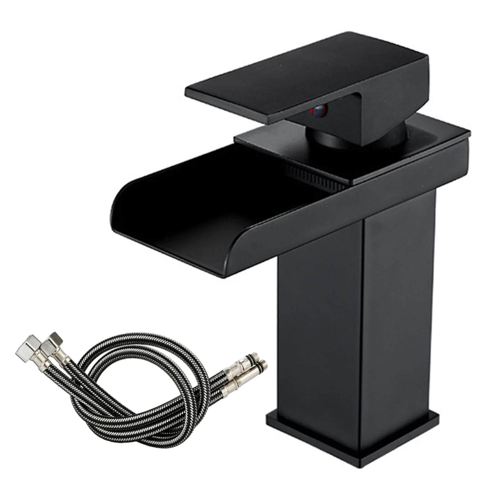 Modern matte black bathroom sink faucet tall spout for luxurious water flow single handle control for convenience
Modern matte black bathroom sink faucet tall spout for luxurious water flow single handle control for convenience
