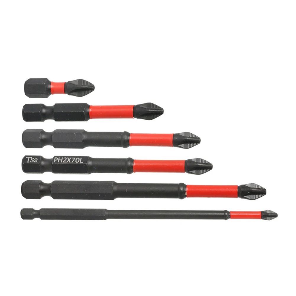 50-90mm Magnetic Non-Slip Batch Head PH2 Cross Screwdriver Hex Shank Red For Hand Tools Accessories Wholesale
50-90mm Magnetic Non-Slip Batch Head PH2 Cross Screwdriver Hex Shank Red For Hand Tools Accessories Wholesale