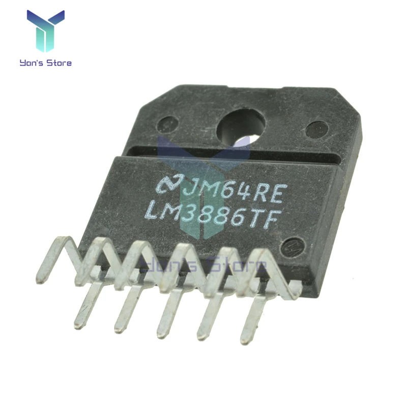 IC Chips LM3886TF LM3886 Amp Audio Power 68W AB TO220-11 Original Integrate Circuit Components DIY Kit
IC Chips LM3886TF LM3886 Amp Audio Power 68W AB TO220-11 Original Integrate Circuit Components DIY Kit