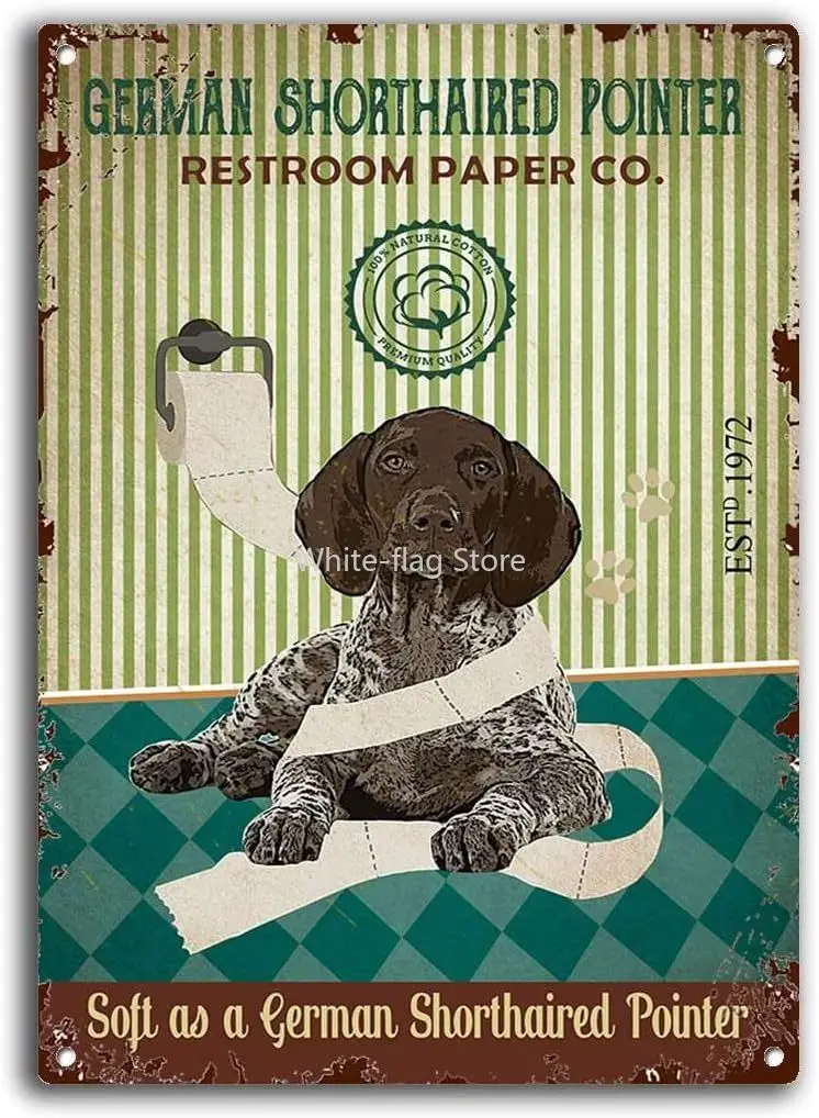 Creative Funny Sign for Home Decorations Retro Metal Aluminium Sign German Shorthaired Pointer Vintage Tin Sign
Creative Funny Sign for Home Decorations Retro Metal Aluminium Sign German Shorthaired Pointer Vintage Tin Sign