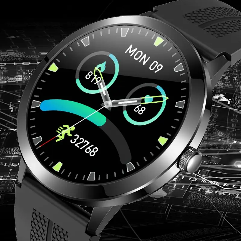 LIGE Smartwatch Round Watch Full Touch Screen Sport Music Smart Watch Call Reminder IP68 Waterproof Heart Rate Monitoring Watch
LIGE Smartwatch Round Watch Full Touch Screen Sport Music Smart Watch Call Reminder IP68 Waterproof Heart Rate Monitoring Watch