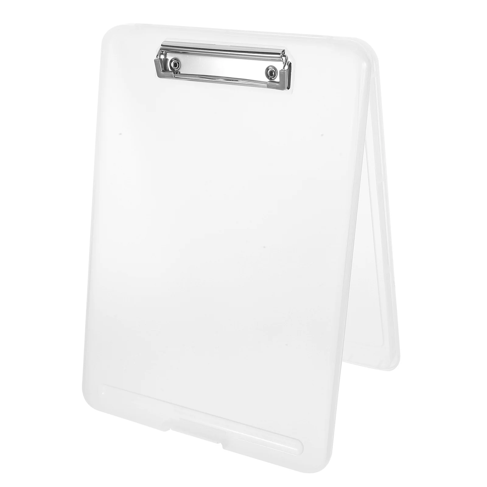 

Folder Tablet Nursing Clipboard Portable File Practical Plastic Clipboards Clips School Office Document with Storage Folders