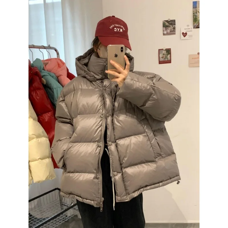 2023 New down Jacket Women's Thickened Short down Coat Winter Popular Small Coat Hooded White Duck down Fashion
2023 New down Jacket Women's Thickened Short down Coat Winter Popular Small Coat Hooded White Duck down Fashion