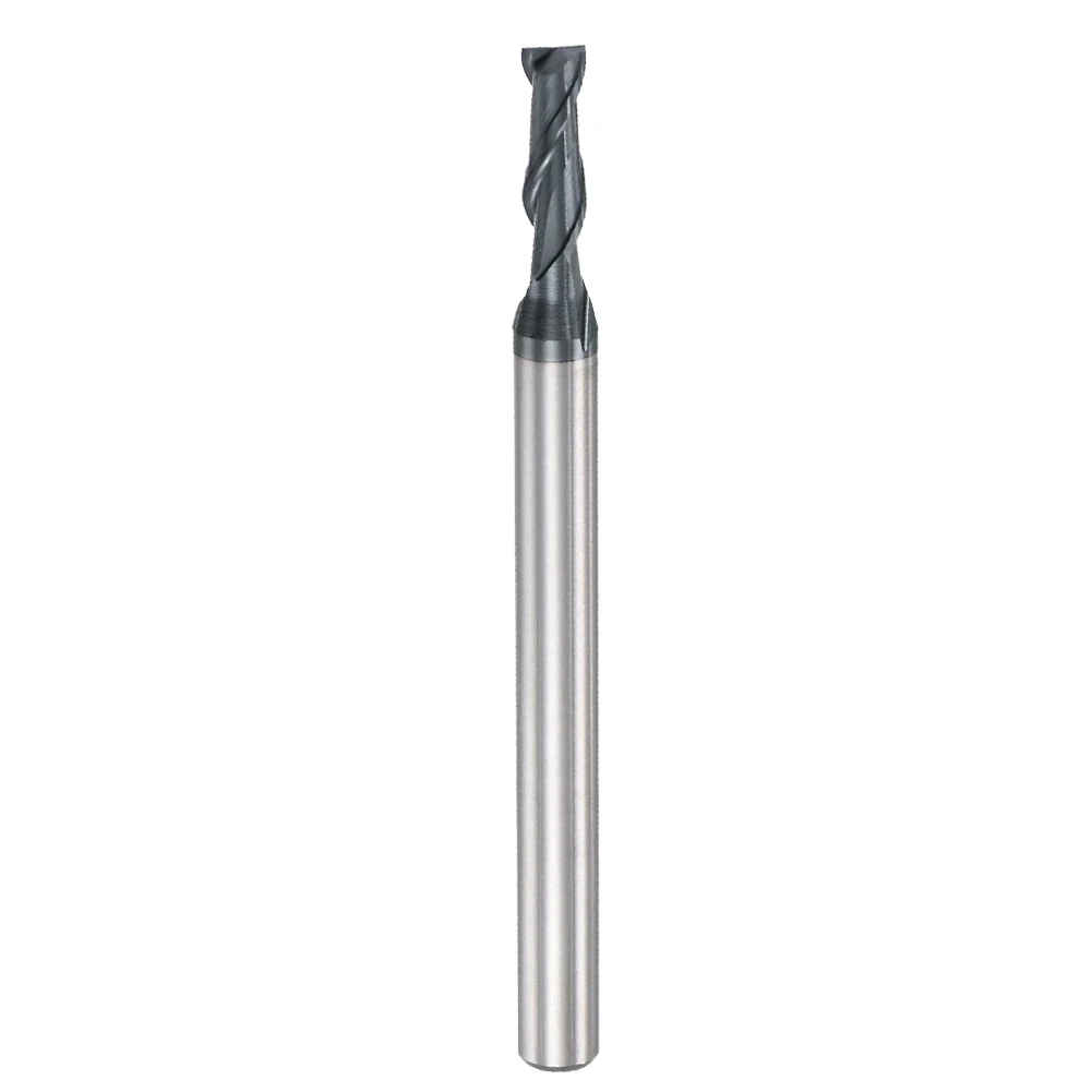 End Mill 3mm Dia 4mm Shank 50mm Length HRC45 Carbide AlTiN Coated 2 Flute Square End Mill CNC Machine Tools
End Mill 3mm Dia 4mm Shank 50mm Length HRC45 Carbide AlTiN Coated 2 Flute Square End Mill CNC Machine Tools