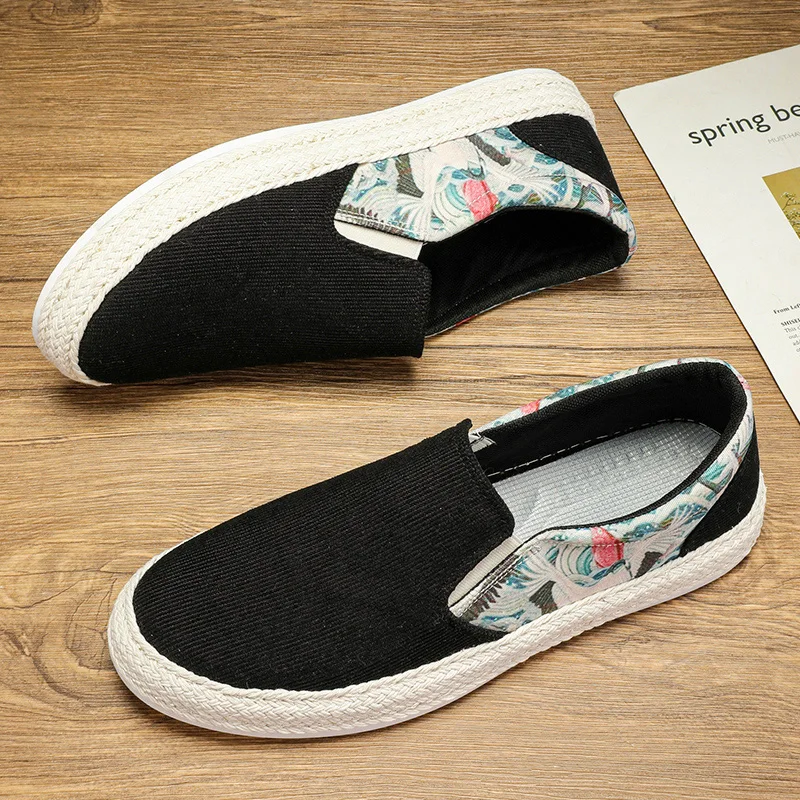 Men's Slip-on Canvas Shoes Casual Breathable Non-Slip Loafers Walking Shoes Fashion Lightweight Comfortable Sneakers for Male
Men's Slip-on Canvas Shoes Casual Breathable Non-Slip Loafers Walking Shoes Fashion Lightweight Comfortable Sneakers for Male