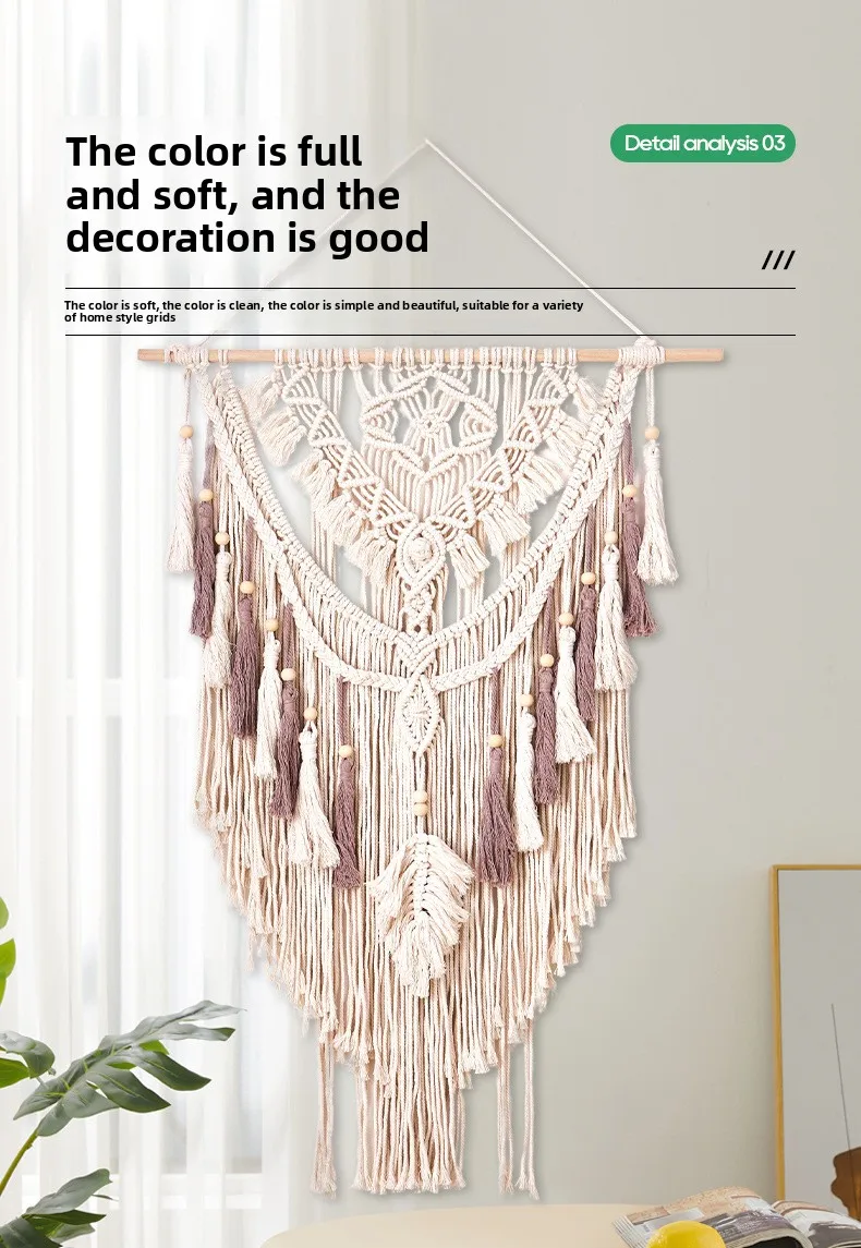Instagram Style Tassel Tapestry - Creative Bohemian Pendant 4 S47544b2720d74d69a18ce171552bcac0s