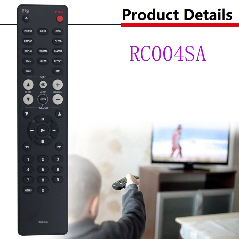 Запасной пульт дистанционного управления RC004SA для усилителя Marantz SR4003 CD5005 CD6006 CD6005 SR5004 SR1041 SR6004 SR5005 SR5003
Запасной пульт дистанционного управления RC004SA для усилителя Marantz SR4003 CD5005 CD6006 CD6005 SR5004 SR1041 SR6004 SR5005 SR5003