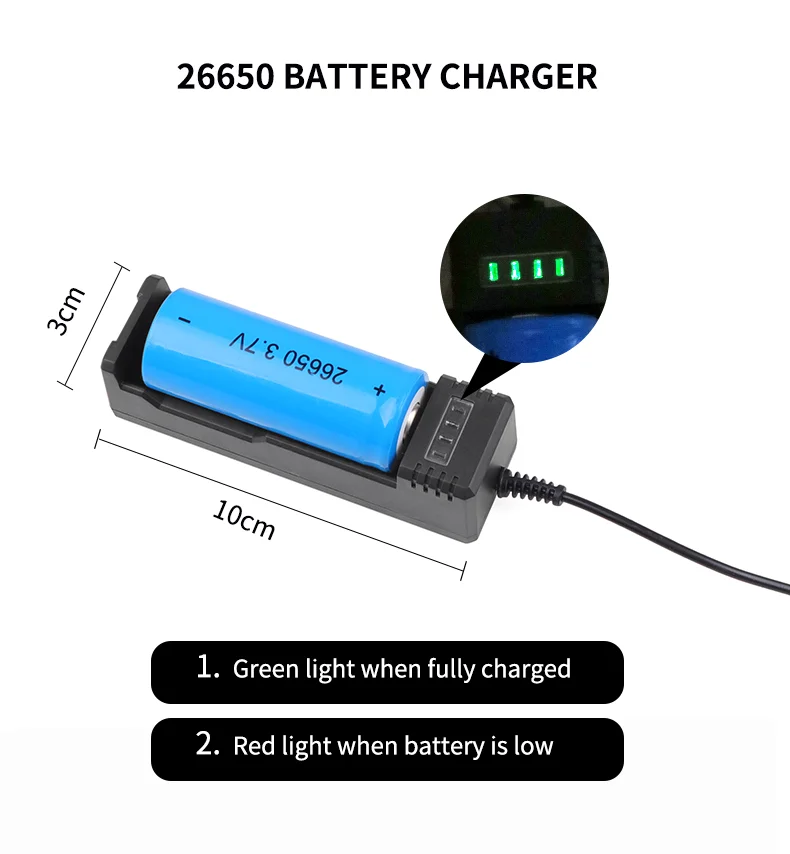 3.7 * 4.2V 18650 26650 Universal USB Smart Charger Lithium Battery Charger Flashlight Toy Lighting Power Bank Rechargeable
3.7 * 4.2V 18650 26650 Universal USB Smart Charger Lithium Battery Charger Flashlight Toy Lighting Power Bank Rechargeable