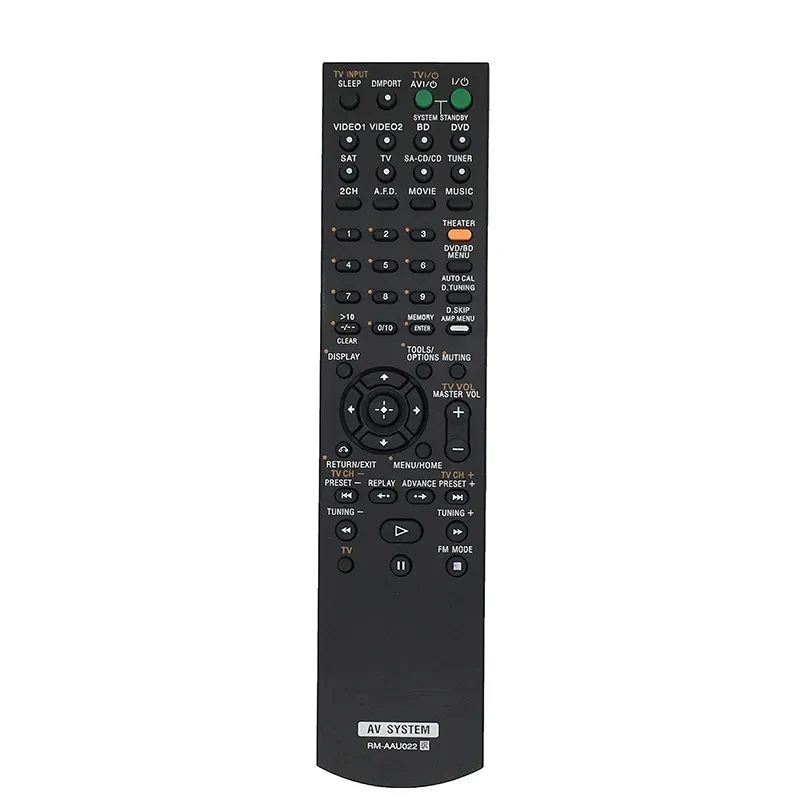 

New Replacement Remote Control RM-AAU022 For SONY Audio/Video Receiver AV System HTSF2300 HTSF2300M HTSS2300 HTCT100 SAWCT100