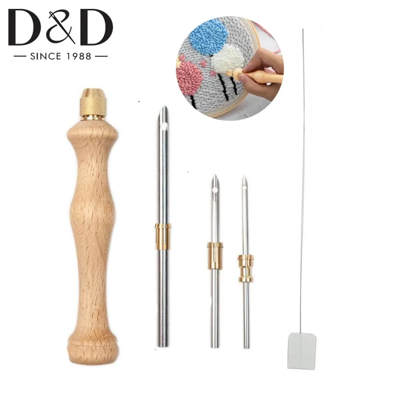 1Set Adjustable Wooden Handle Embroidery Punch Needle Set DIY Craft Needlework Punch Needle For Stitching Applique
1Set Adjustable Wooden Handle Embroidery Punch Needle Set DIY Craft Needlework Punch Needle For Stitching Applique