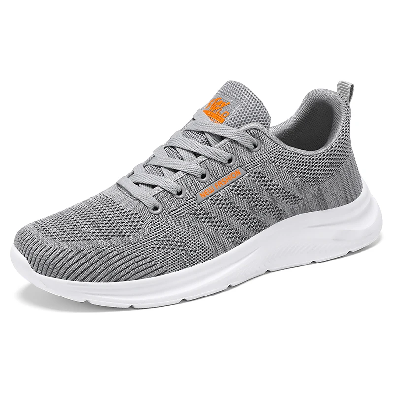 

2024 New Arrivals Men Tennis Shoes Breathable Air Mesh Sneakers Outdoor Sports Shoes Wear-resistant Anti-skid Fitness Trainers