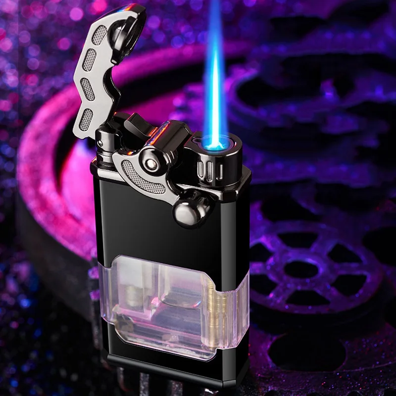 Add Butane Gas Metal Windproof Lighter Men's Cigarette Cigar Creative Rocker Ignition Turbojet Lighter Men's Gift
Add Butane Gas Metal Windproof Lighter Men's Cigarette Cigar Creative Rocker Ignition Turbojet Lighter Men's Gift
