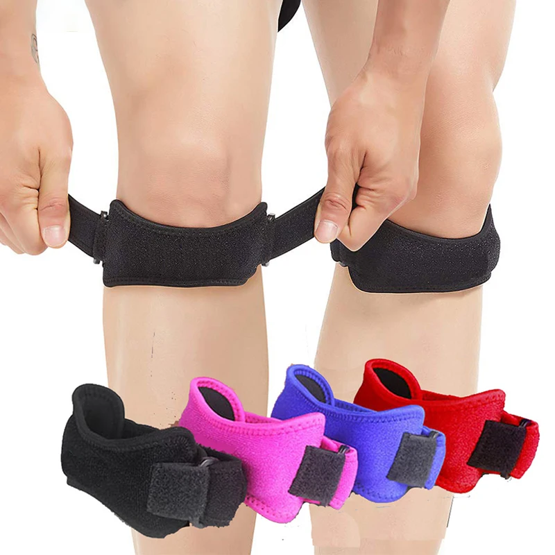 Adjustable Knee Patellar Tendon Support Strap Band Knee Support Brace Pads for Running basketball Outdoor Sport 1Pcs
Adjustable Knee Patellar Tendon Support Strap Band Knee Support Brace Pads for Running basketball Outdoor Sport 1Pcs